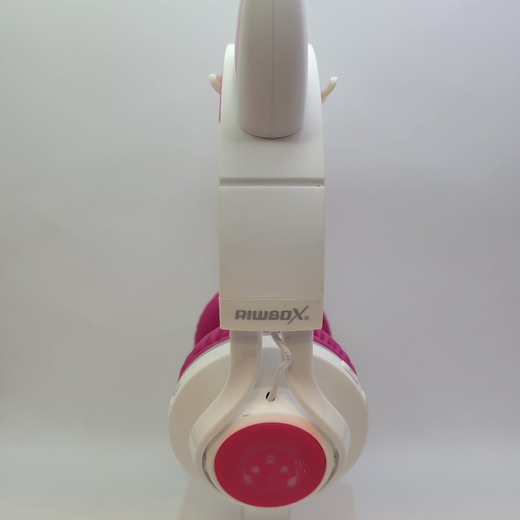 Bluetooth Headphones Riwbox CT-7 Cat Ear LED Light Up Wireless Foldable Headp... - Picture 5 of 5